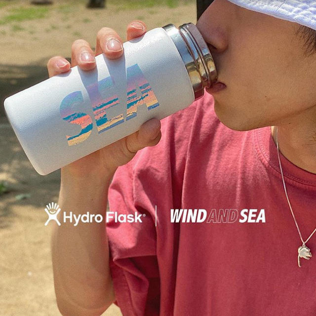 SEA - Hydro Flask × WIND AND SEA ボトル白の通販 by ちゃんよう's ...