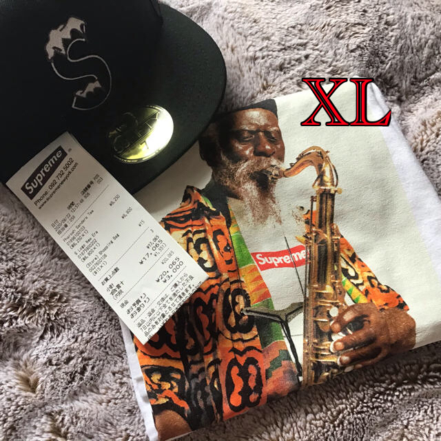 【送料込XL白】シュプリーム pharoah tee XL 白