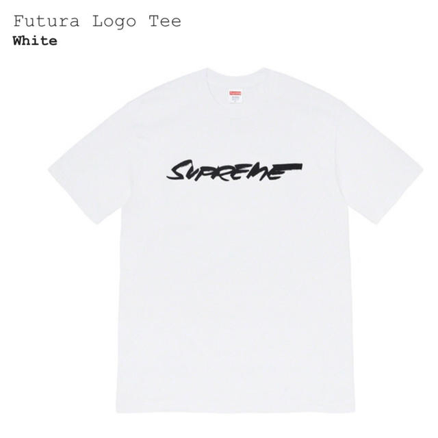 supreme futura tee M ホワイト