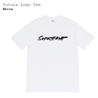 シュプリーム(Supreme)のsupreme futura logo tee white Mサイズ(Tシャツ/カットソー(半袖/袖なし))