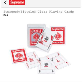 シュプリーム(Supreme)のSupreme Bicycle Clear Playing Cards(トランプ/UNO)