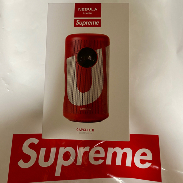 Supreme(シュプリーム)のSupreme Anker Nebula Capsule Ⅱ Projector スマホ/家電/カメラのテレビ/映像機器(プロジェクター)の商品写真