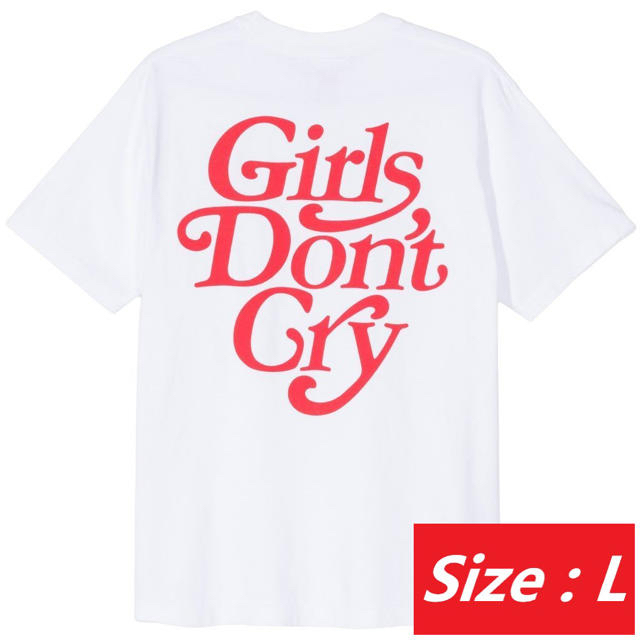 GDC(ジーディーシー)のGirls Don't Cry LOGO T-SHIRT / L メンズのトップス(Tシャツ/カットソー(半袖/袖なし))の商品写真