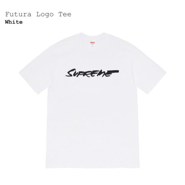 Supreme futura tee Lサイズ 白 - Tシャツ/カットソー(半袖/袖なし)