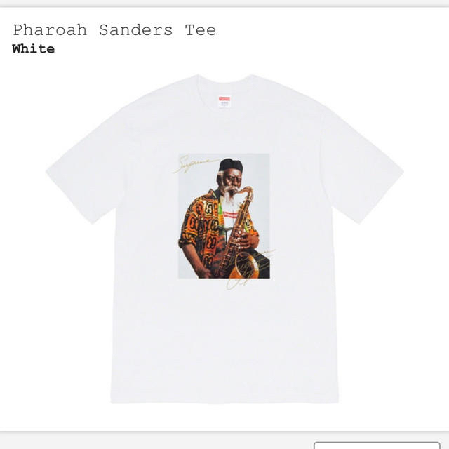 Supreme Pharoah Sanders Tee white L