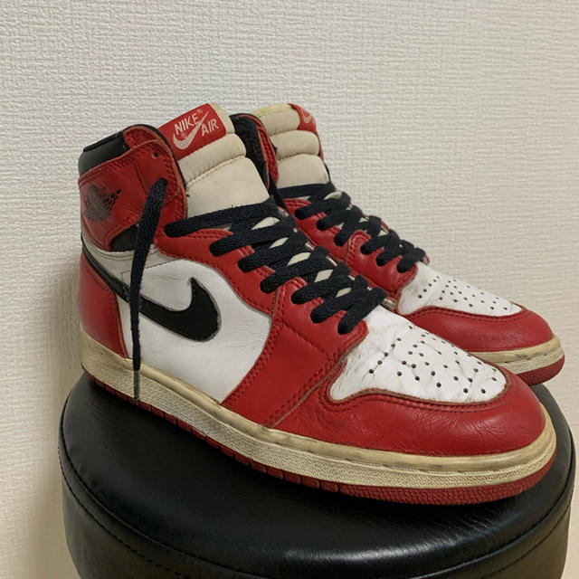 靴/シューズAIR JORDAN 1 high Chicago 1994年復刻