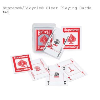 シュプリーム(Supreme)のSupreme Bycycle Clear Playing cards トランプ(トランプ/UNO)