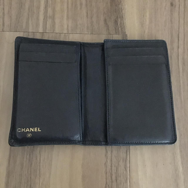 CHANEL(シャネル)のシャネル名刺入れ（ネイビー） レディースのファッション小物(名刺入れ/定期入れ)の商品写真