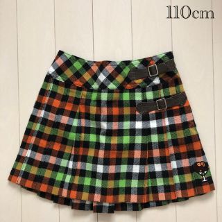 アベイシングエイプ(A BATHING APE)のBAPE KIDS MILO BLOCK CHECK SKIRT(スカート)