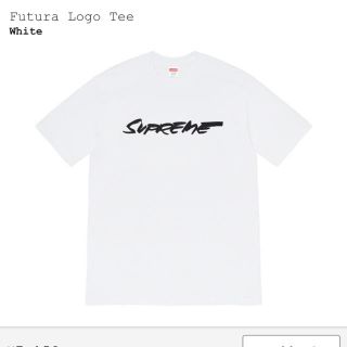 シュプリーム(Supreme)のSupreme Futura Logo Tee ホワイト Lサイズ(Tシャツ/カットソー(半袖/袖なし))