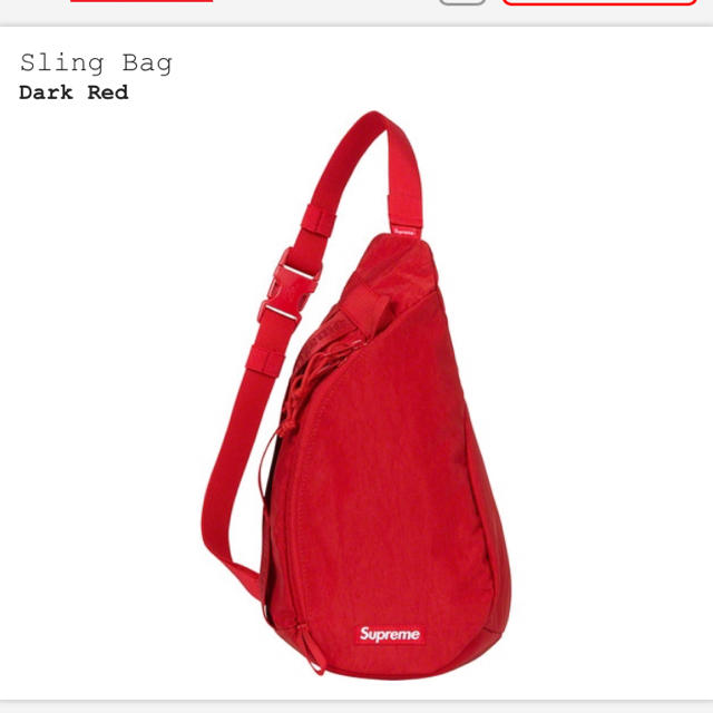 supremeシュプリームsling bag