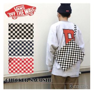 ヴァンズ(VANS)の【新品未使用】VANS Checker Sacoche バンズ　サコッシュ(ショルダーバッグ)