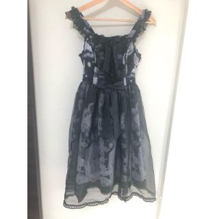 アンジェリックプリティー(Angelic Pretty)の最終値下！JSK&カチュセット☆CeciliaCross(ひざ丈ワンピース)