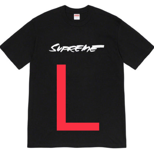 Supreme Futura Logo Tee L Black Pharoah