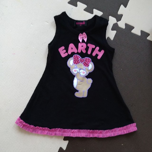 EARTHMAGIC(アースマジック)のアースマジック ワンピース キッズ/ベビー/マタニティのキッズ服女の子用(90cm~)(ワンピース)の商品写真