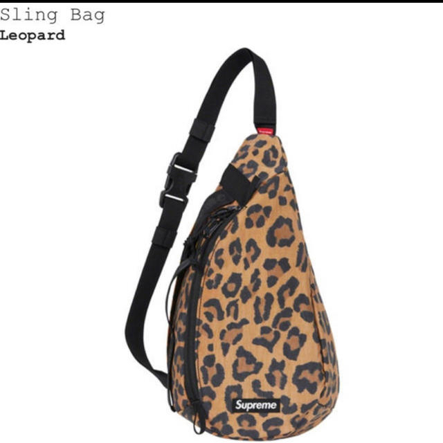 Supreme Sling Bag シュプリーム レオパード