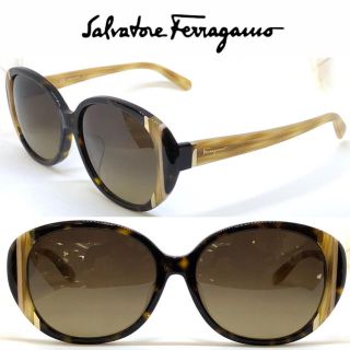 サルヴァトーレフェラガモ(Salvatore Ferragamo)のFerragamo フェラガモ サングラス SF842SA 214 トータス(サングラス/メガネ)