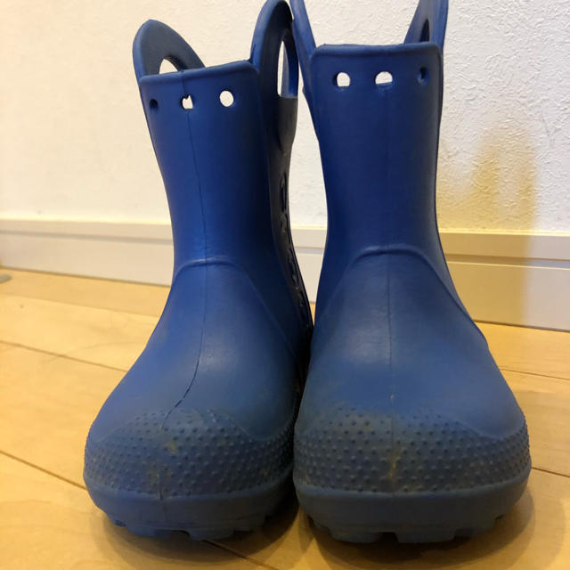 crocs(クロックス)の長靴 キッズ/ベビー/マタニティのキッズ靴/シューズ(15cm~)(長靴/レインシューズ)の商品写真