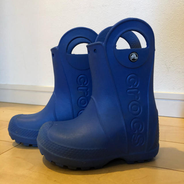 crocs(クロックス)の長靴 キッズ/ベビー/マタニティのキッズ靴/シューズ(15cm~)(長靴/レインシューズ)の商品写真