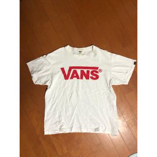 ヴァンズ(VANS)のVANS  White×red  vintage T shirt(Tシャツ/カットソー(半袖/袖なし))