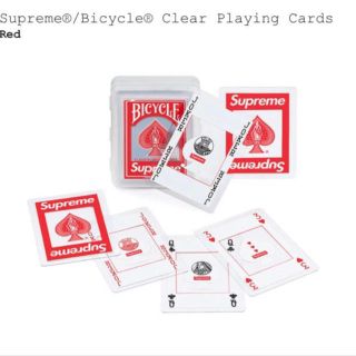 シュプリーム(Supreme)のSupreme®/Bicycle® Clear Playing Cards (トランプ/UNO)