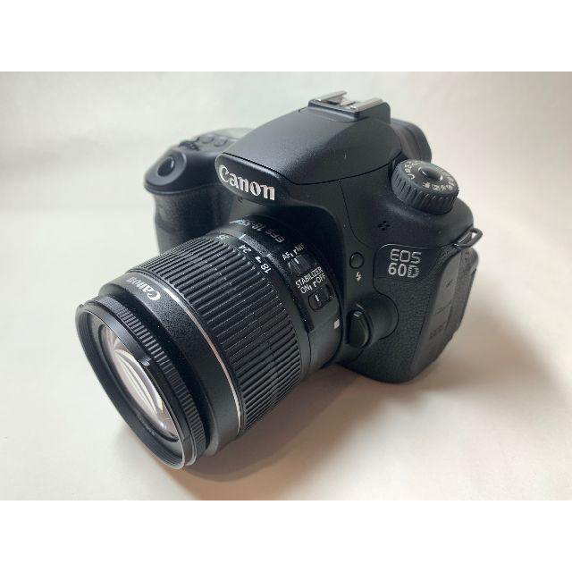 美品！Canon EOS 60D　EF-S18-55㎜標準ズームレンズ付きデジタル一眼