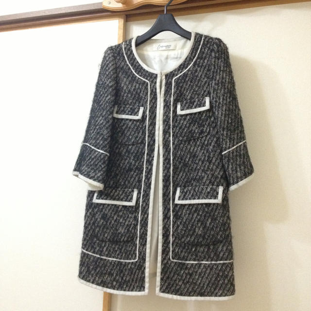 nano・universe - 美品♡nano♡ツイードコート