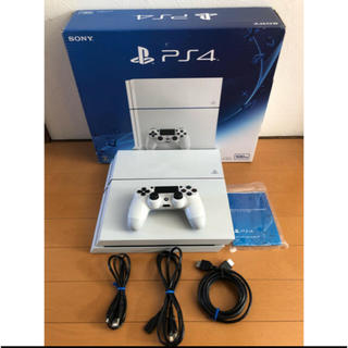 プレイステーション4(PlayStation4)のサントス様専用　PS4 本体 CUH-1200A グレイシャーホワイト(家庭用ゲーム機本体)
