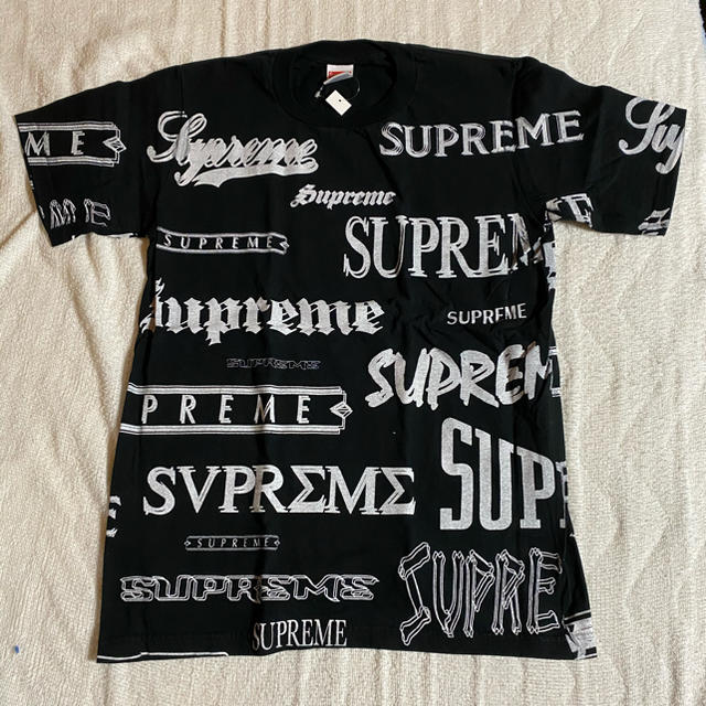 Supreme(シュプリーム)のSupreme Multi Logo Tee Black 黒 S スモール メンズのトップス(Tシャツ/カットソー(半袖/袖なし))の商品写真