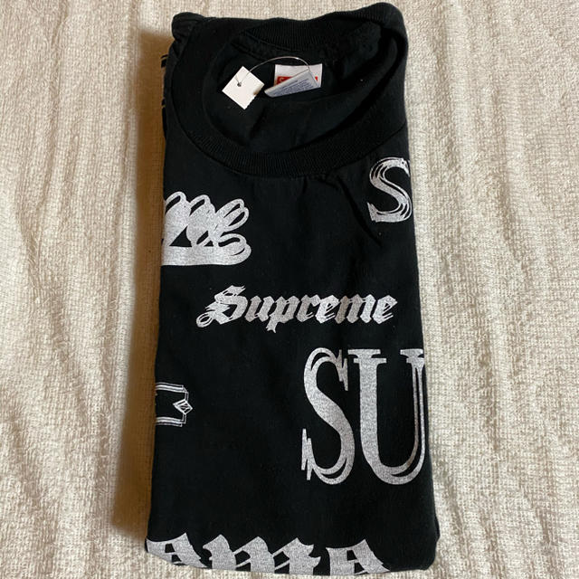 Supreme(シュプリーム)のSupreme Multi Logo Tee Black 黒 S スモール メンズのトップス(Tシャツ/カットソー(半袖/袖なし))の商品写真