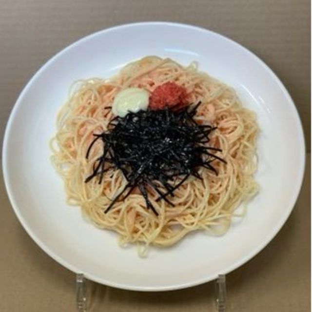 食品サンプル【明太子パスタ】の通販 by panel＆silver＆stainlessshop｜ラクマ