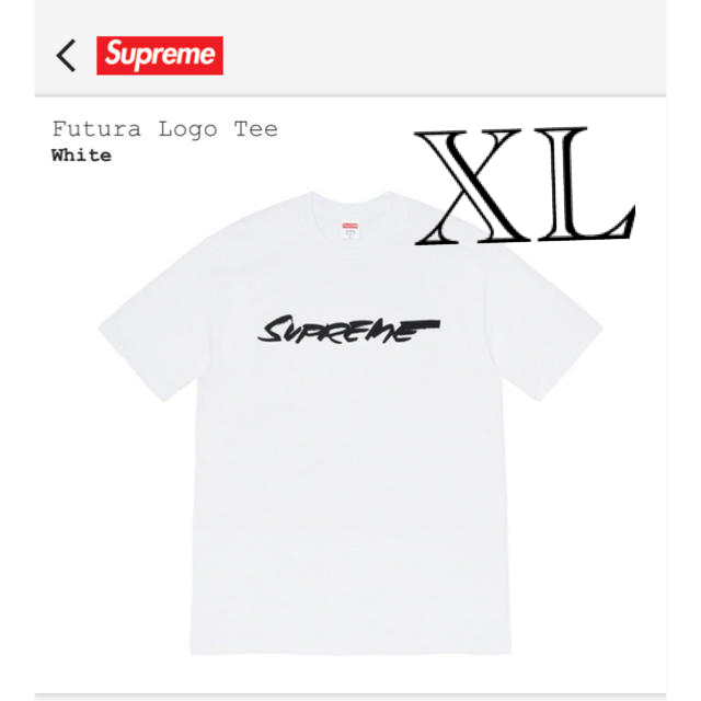 Supreme(シュプリーム)のFutura Logo Tee XLサイズ　xl supreme メンズのトップス(Tシャツ/カットソー(半袖/袖なし))の商品写真