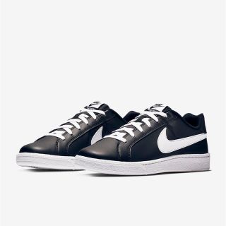 ナイキ(NIKE)の新品未使用 WMNS NIKE COURT ROYALE SL 黒白 25cm(スニーカー)