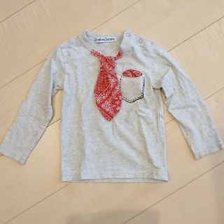 ドンキージョシー(Donkey Jossy)のDonkey Jossy 長袖Tシャツ 95㌢ カットソー ネクタイつき(Tシャツ/カットソー)