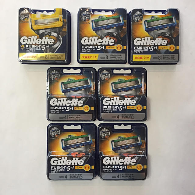 ジレット Gillette 替刃 152個 フュージョン 5+1 他 未使用品 1