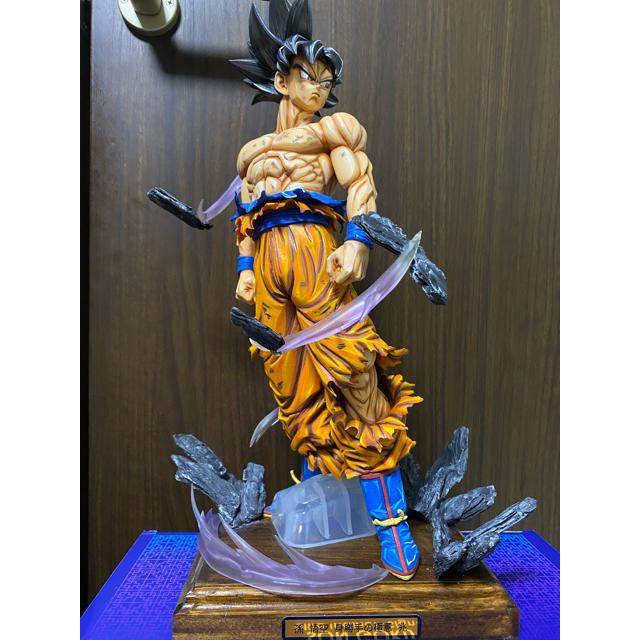 ドラゴンボール フィギュア 孫悟空 2次元 身勝手の極意 リペイント 一