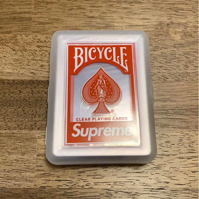 Supreme(シュプリーム)のSupreme/Bicycle Clear Playing Cards トランプ エンタメ/ホビーのテーブルゲーム/ホビー(トランプ/UNO)の商品写真