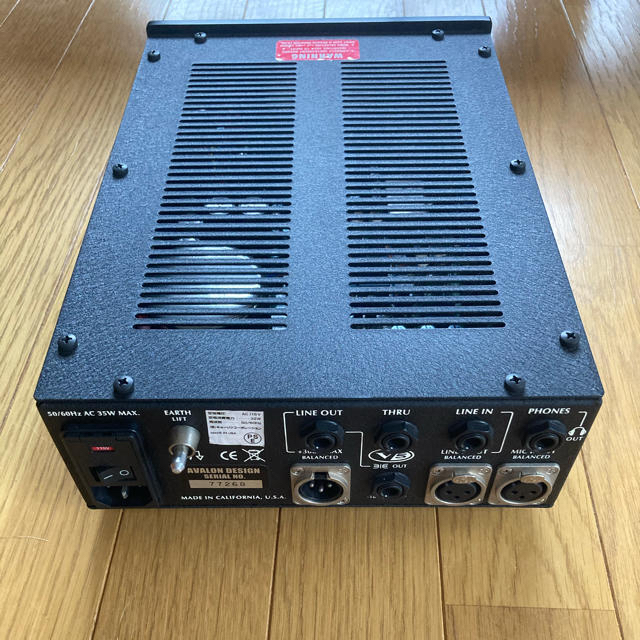 AVALON DESIGN V5 BLACK アバロン レコーディング/PA機器 AVALON DESIGN V5 BLACK アバロン レコーディング/PA機器