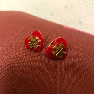 トリーバーチ(Tory Burch)のTory Burch ハート型ピアス(ピアス)