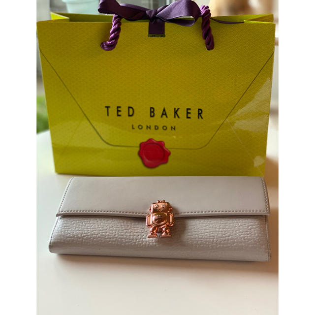 Ted Baker 長財布　ピンクゴールドのロボット