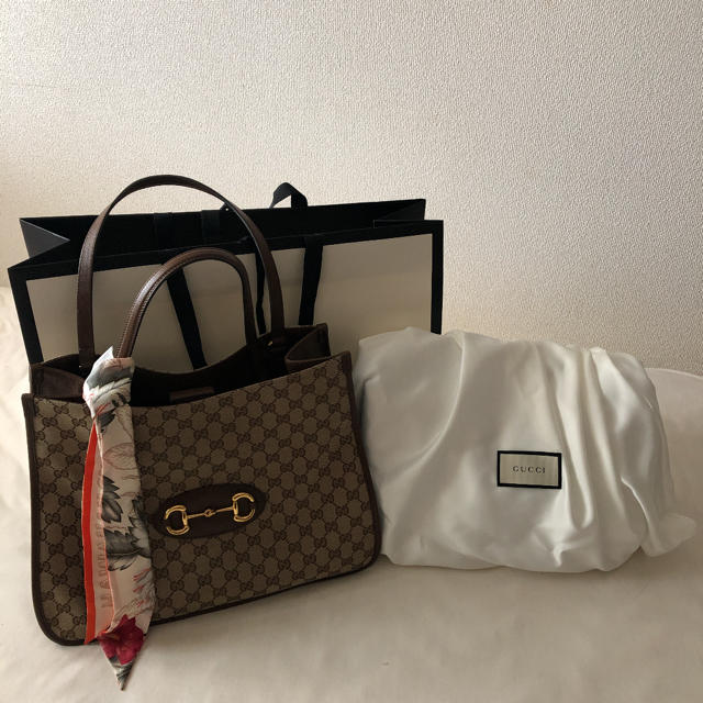 開店祝い Gucci - 極美品⭐︎グッチトートバック ホースビット⭐︎正規 ...