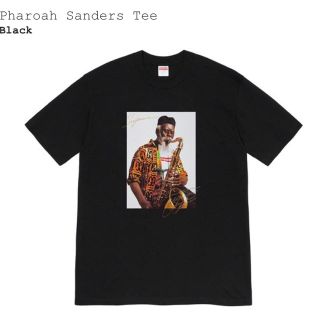 シュプリーム(Supreme)のPharoah Sanders Tee 黒(Tシャツ/カットソー(半袖/袖なし))