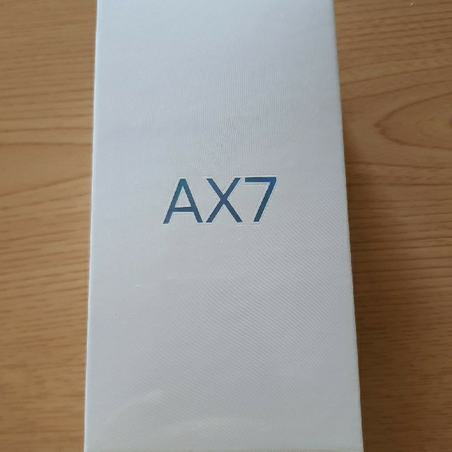 OPPO AX7 新品　未開封4GBストレージ容量