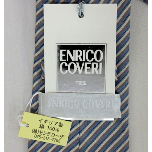 ENRICO COVERI(エンリココベリ)のENRICO COVERI ネクタイ シルク100% イタリア製 メンズのファッション小物(ネクタイ)の商品写真