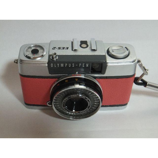 OLYMPUS - 完動品☆OLYMPUS☆ペンEES-2清掃、点検、整備済/「ピンクカ