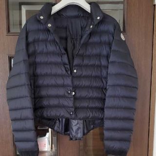 モンクレール(MONCLER)のMONCLER　sacai  ライトダウンジャケット　ネイビー　1(ダウンジャケット)