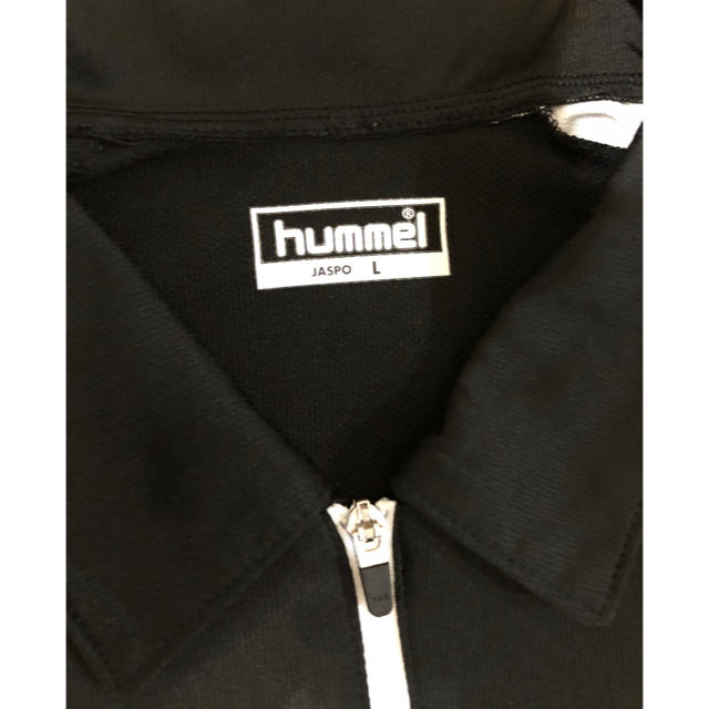 hummel(ヒュンメル)のhummel  ドライポロ　レディースM  サラサラ素材　ラインストーン付　美品 レディースのトップス(ポロシャツ)の商品写真