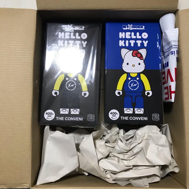 NY@BRICK 400% THE CONVENI HELLO KITTY 2体 【送料関税無料】 22776円 ...