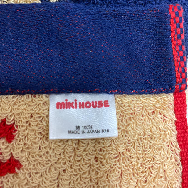 mikihouse(ミキハウス)の松はは様専用　ハンドタオル インテリア/住まい/日用品の日用品/生活雑貨/旅行(タオル/バス用品)の商品写真