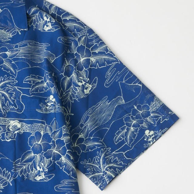 Disney(ディズニー)の新品★TWO PALMS DISNEY ALOHA SHIRTS サイズS メンズのトップス(シャツ)の商品写真